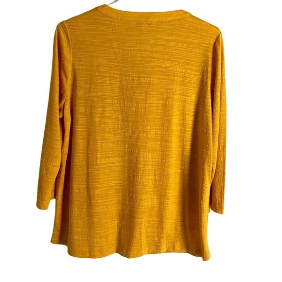 Emily Daniels Button Down Shirt Women's Size Medium 3/4 Sleeve NEW - Picture 6 of 6